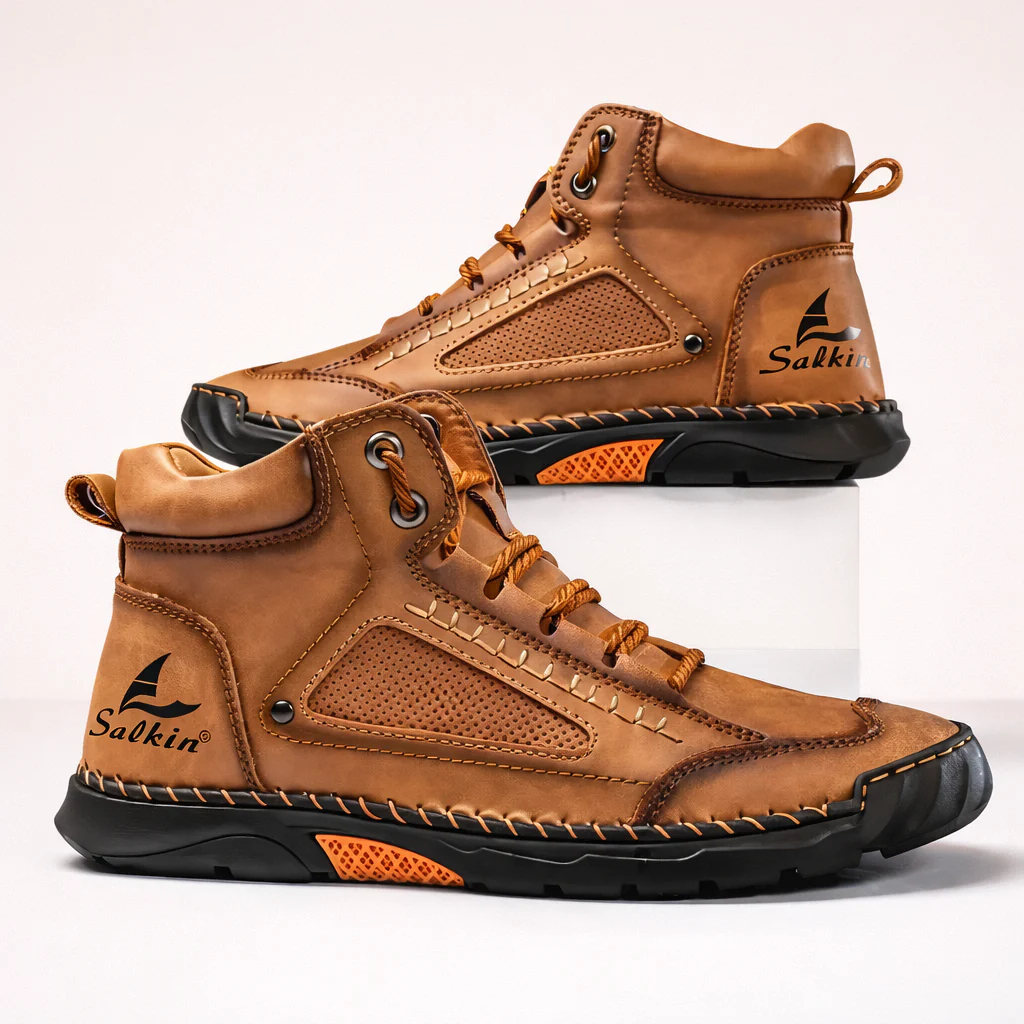 Soleriss Comfort Leather Boots