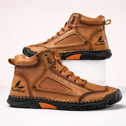Soleriss Comfort Leather Boots