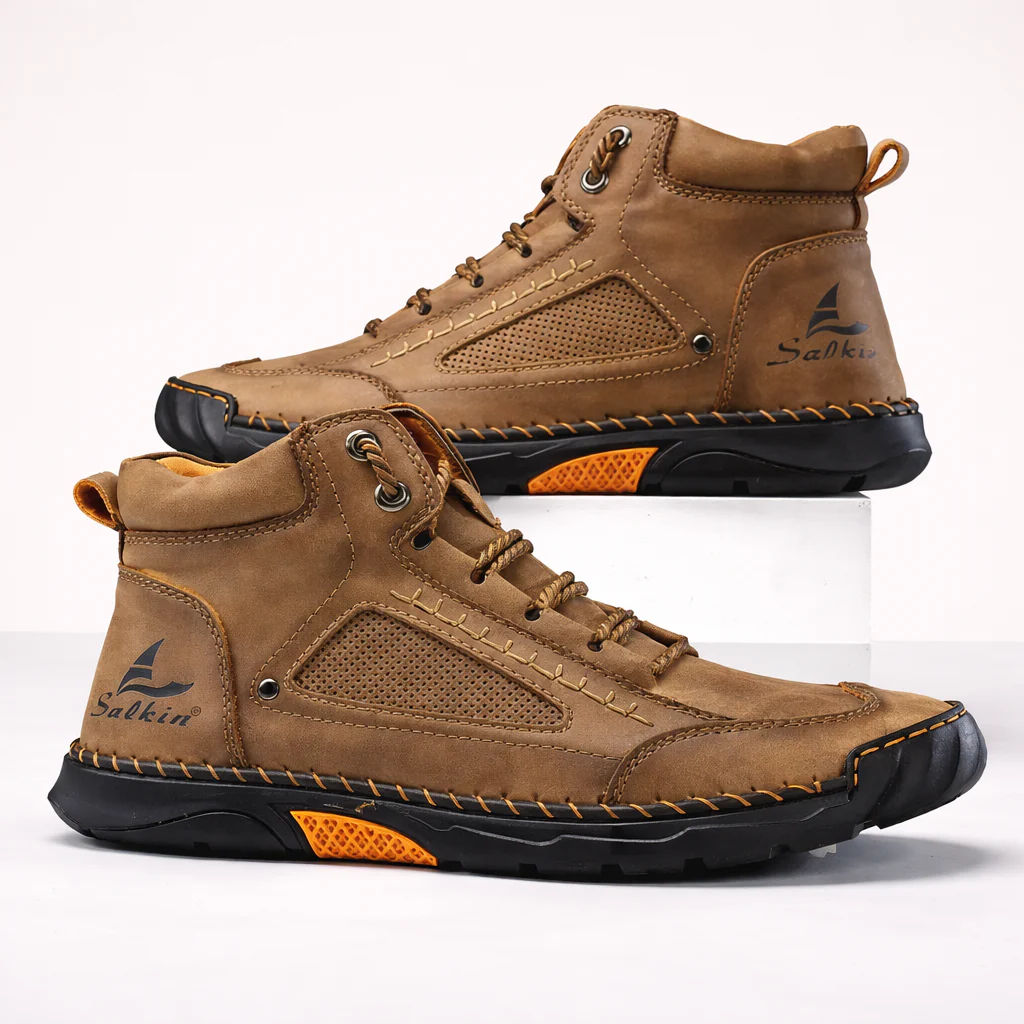 Soleriss Comfort Leather Boots