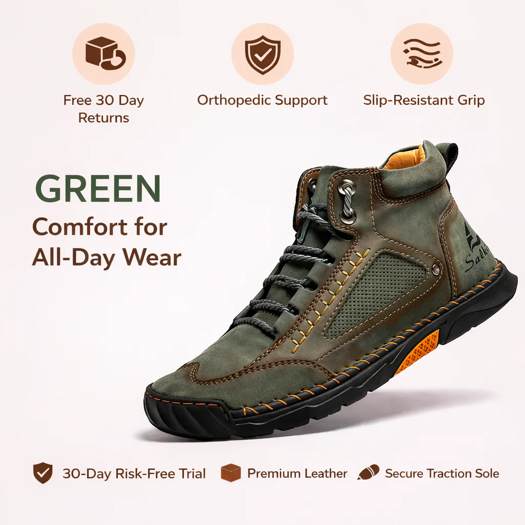 Soleriss Comfort Leather Boots