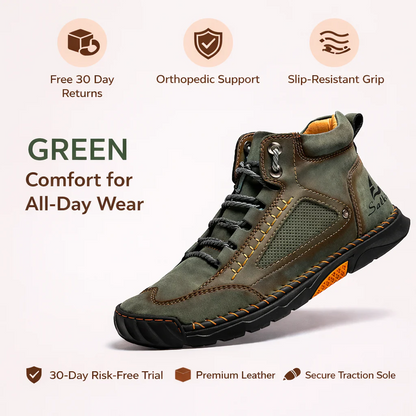 Soleriss Comfort Leather Boots