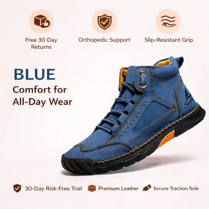 Soleriss Comfort Leather Boots