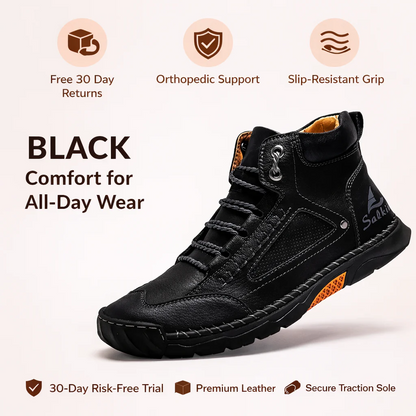 Soleriss Comfort Leather Boots