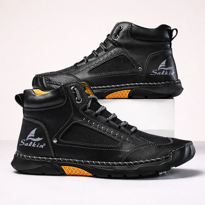 Soleriss Comfort Leather Boots